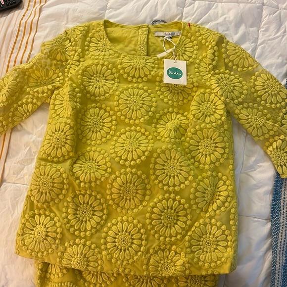 Matching yellow lace set from Boden #NWT #Boden - Picture 1 of 4